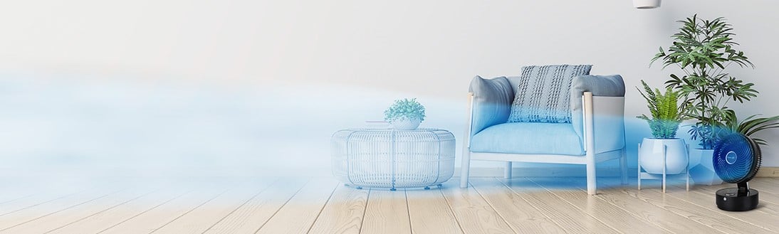 Ventilator zur Abkühlung an heißen Tagen!